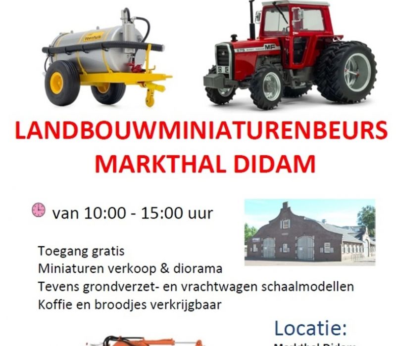 Landbouwminiaturenbeurs Didam