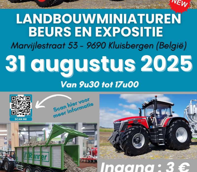 Landbouwminiaturenbeurs en expositie, Kluisbergen België