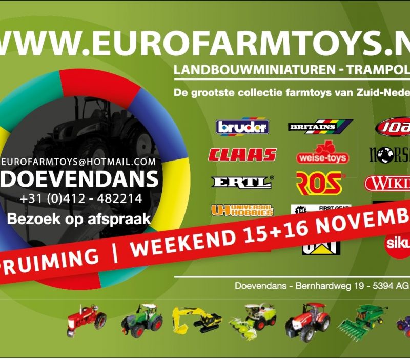 Open weekend Eurofarmtoys Doevendans
