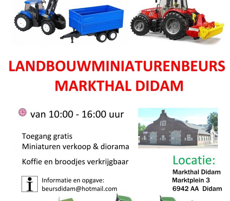 Landbouwminiaturenbeurs Didam