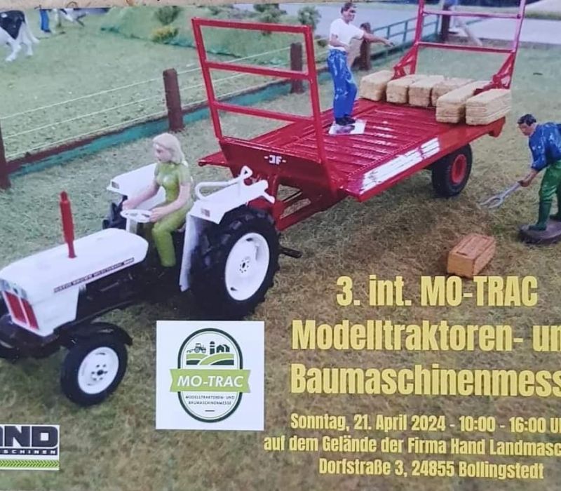 MO-Trac 2024 Modelltraktoren- und Baumaschinenmesse