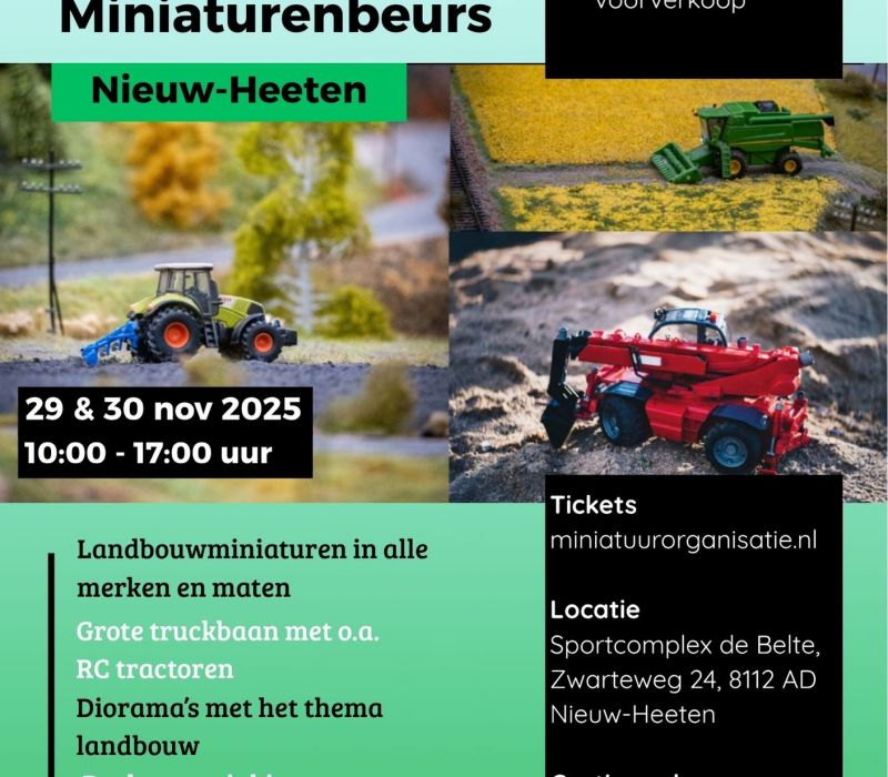 Internationale Landbouwminiaturenbeurs    Sportcomplex de Belte