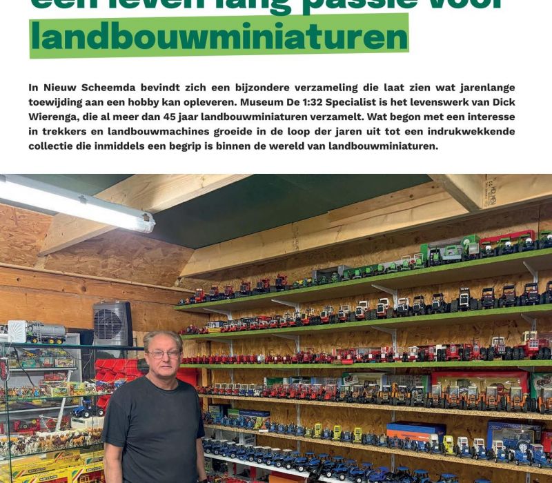 Artikel over Museum De 1:32 Specialist