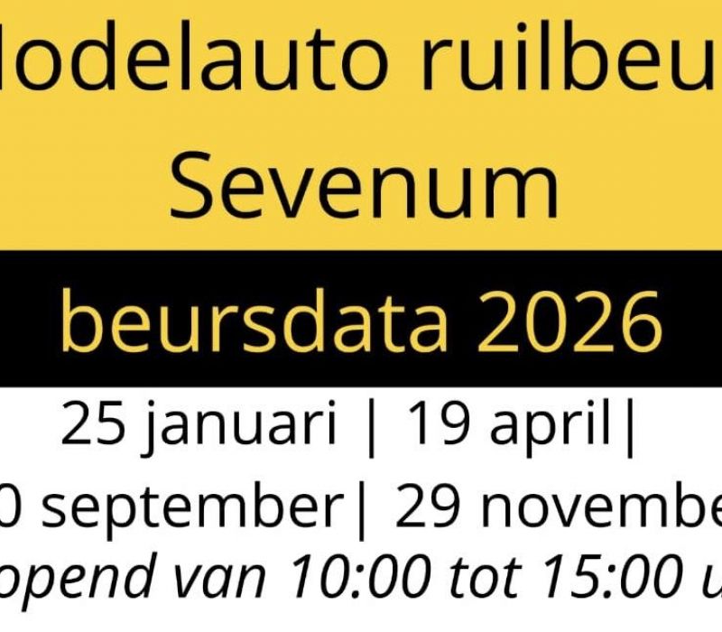 Modelauto ruilbeurs Sevenum
