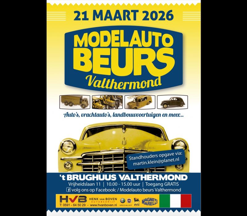 Modelauto beurs Valthermond