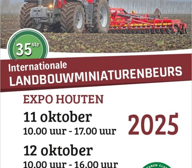 35e Landbouwminiaturenbeurs L.C.N. Expo Houten