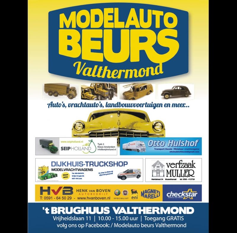 Modelauto beurs Valthermond