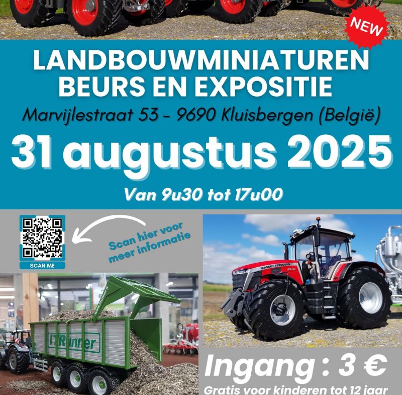 Landbouwminiaturenbeurs en expositie, Kluisbergen België