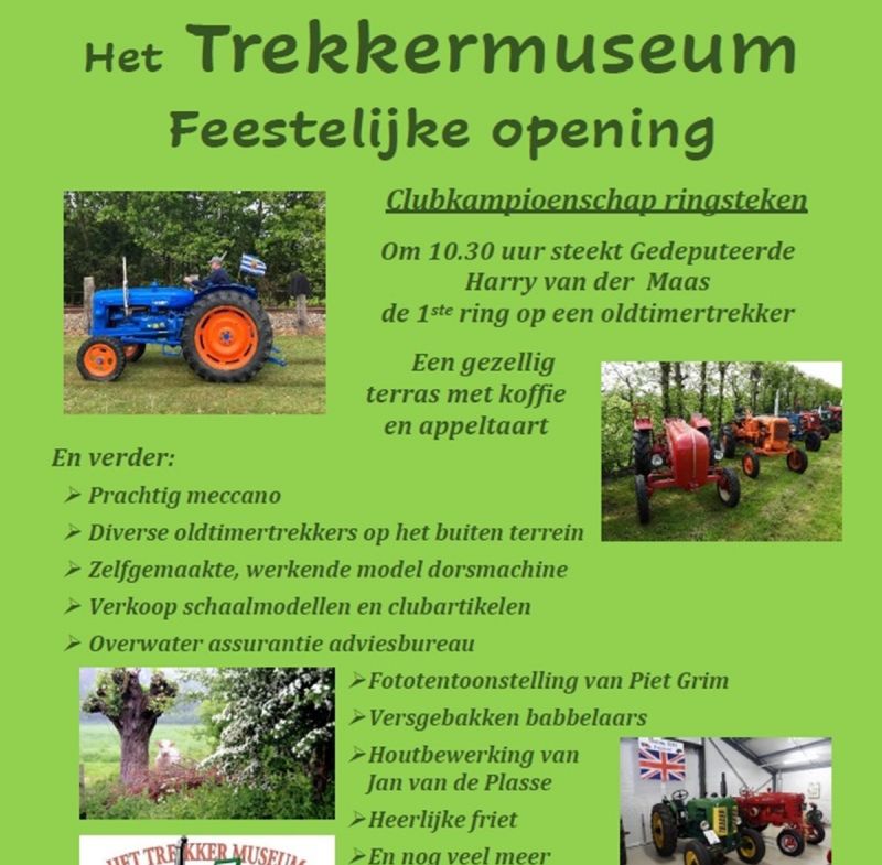 Opening Trekkermuseum ’s Gravenpolder