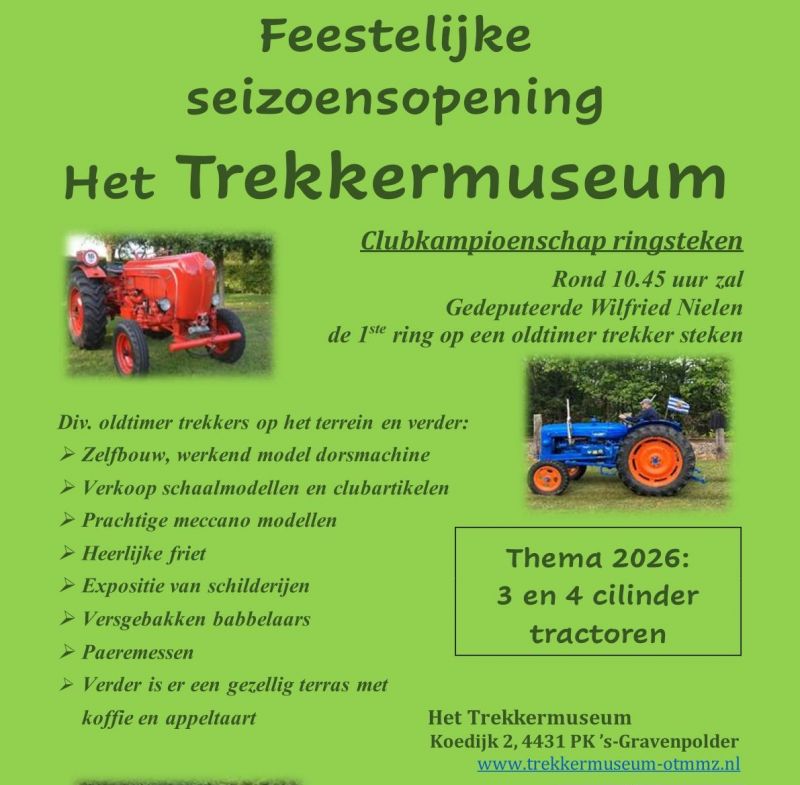 Opening Trekkermuseum ’s Gravenpolder