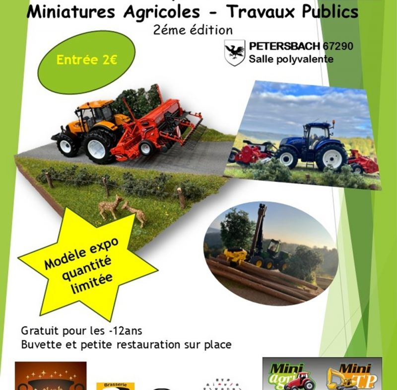 Landbouwminiaturen tentoonstelling, Petersbach Frankrijk